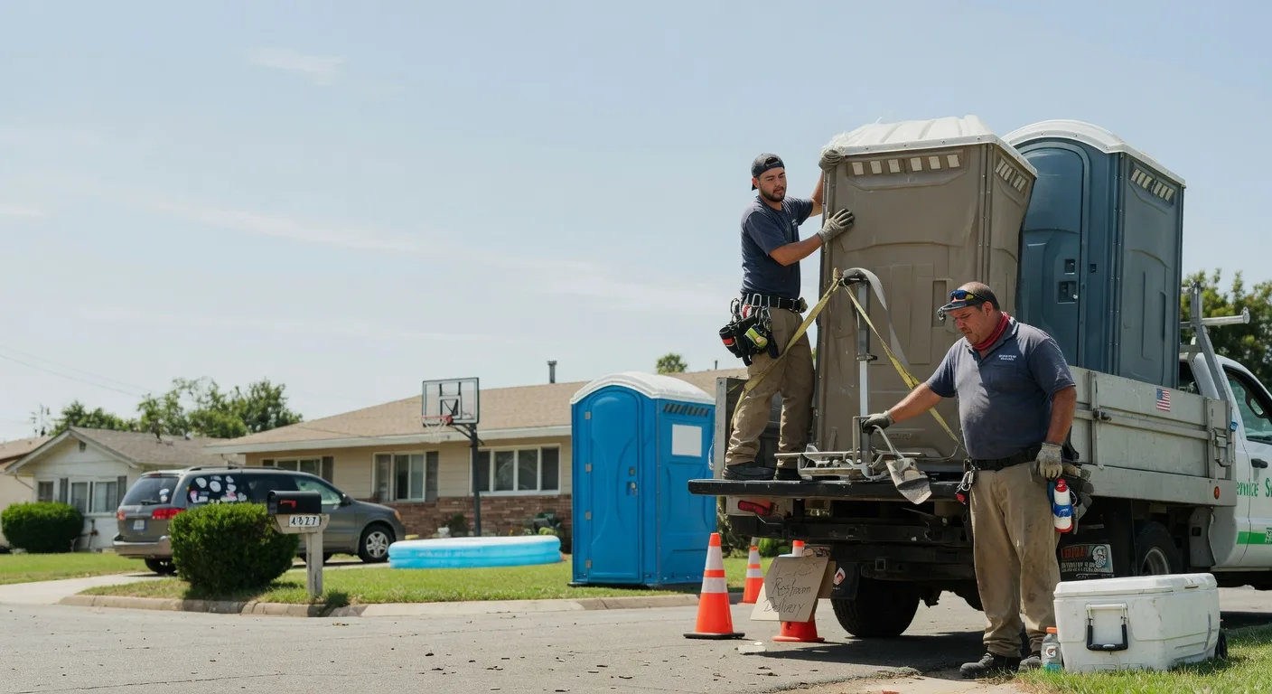 Porta Potty Rental in Saybrook, IL near me