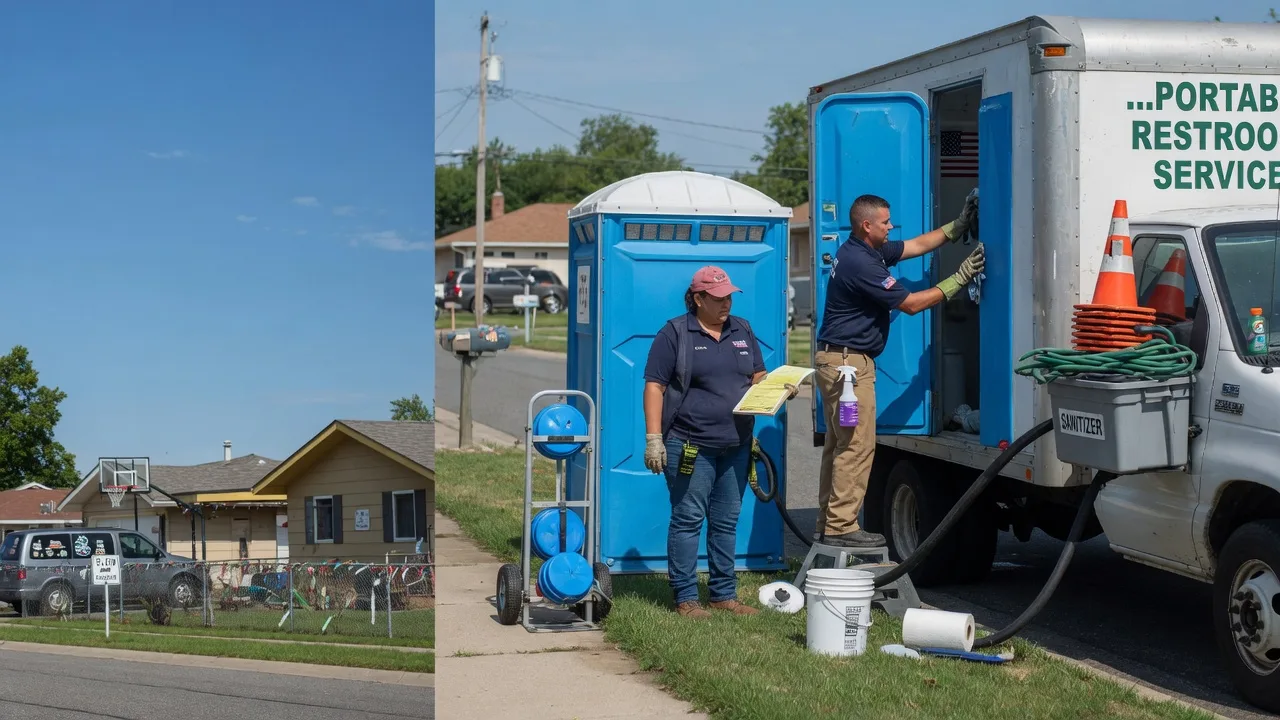 Porta Potty Rental in Saybrook, IL near me
